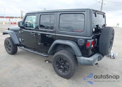 2018 Jeep Wrangler Unlimited Sport S 4X4 z USA, uszkodzony, nr VIN 1C4HJXDG2JW273651